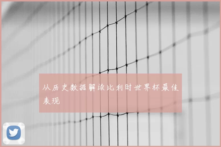从历史数据解读比利时世界杯最佳表现