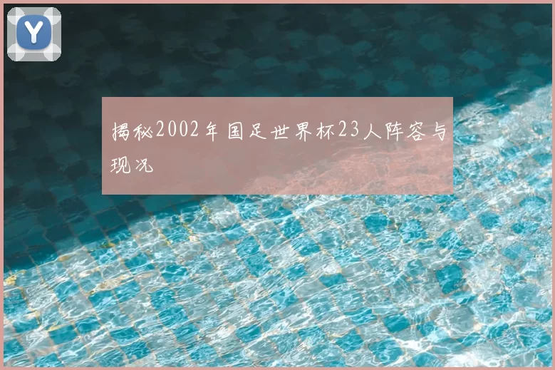 揭秘2002年国足世界杯23人阵容与现况