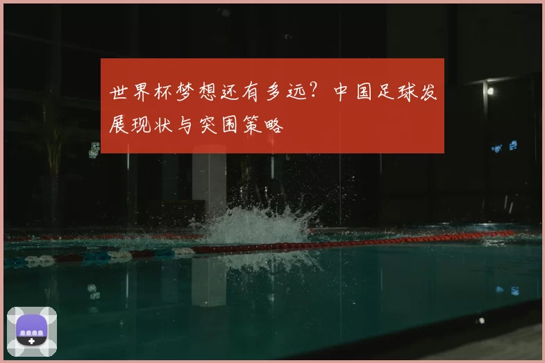 世界杯梦想还有多远?中国足球发展现状与突围策略
