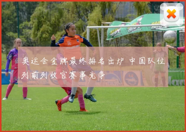 奥运会金牌最终排名出炉 中国队位列前列收官赛事竞争
