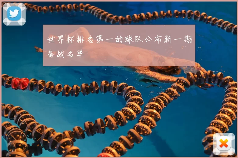 世界杯排名第一的球队公布新一期备战名单